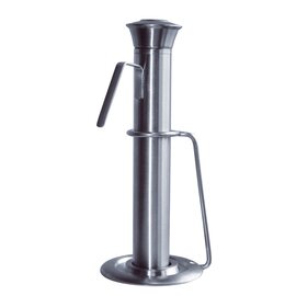 beer warmer with stand |cap|drain holder stainless steel  H 160 mm product photo