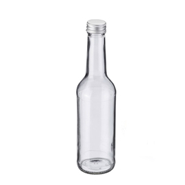 straight neck bottle 350 ml glass with screw cap product photo