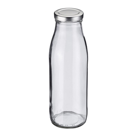 milk bottle | juice bottle 500 ml glass with screw cap product photo