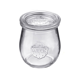 Weck jar 220 ml tulip jar shape Ø 75 mm H 82 mm product photo