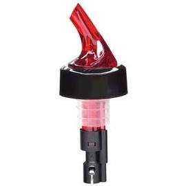 measured pourer Auto-Pour • 5 cl • transparent • red product photo