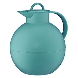 vacuum jug KUGEL 0.94 ltr blue green matt vacuum -  tempered glass screw cap product photo