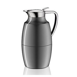 vacuum jug PALLAS 1 ltr metal platinum coloured vacuum -  tempered glass screw cap  H 263 mm product photo