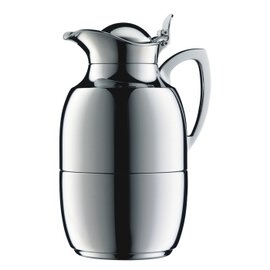 vacuum jug JUWEL 1 ltr brass vacuum -  tempered glass hinged lid product photo