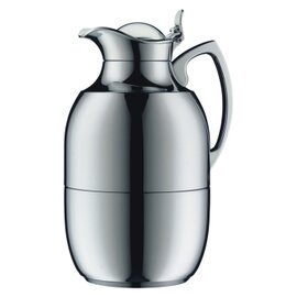vacuum jug JUWEL 1.5 ltr brass vacuum -  tempered glass hinged lid product photo