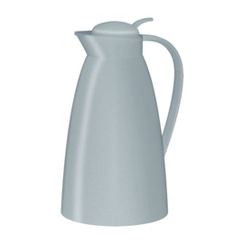 vacuum jug ECO 1 ltr grey matt vacuum -  tempered glass screw cap | one-hand operation product photo