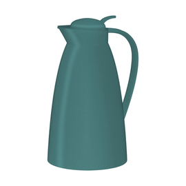 vacuum jug ECO 1 ltr boho green matt vacuum -  tempered glass screw cap | one-hand operation product photo