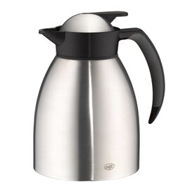 thuis Spuug uit Schrijft een rapport Thermos flask TeaTherm, GV 1,0 L, stainless steel matted, double-walled  vacuum-pumped stainless steel body, with integrated tea filter - -