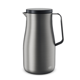 vacuum jug STUDIO stainless steel dark steel matt 1.0 ltr screw cap product photo