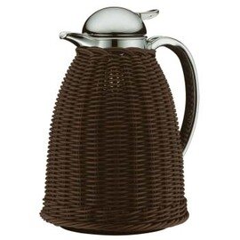 vacuum jug ALBERGO TEA 1 ltr dark brown vacuum -  tempered glass screw cap product photo