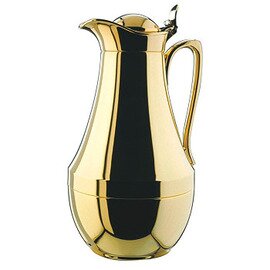 Insulated jug sapphire, GV 1,0 L, brass gilded product photo