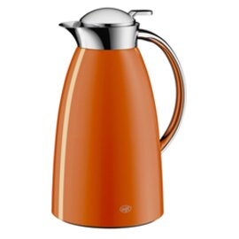 vacuum jug GUSTO 1 ltr metal orange vacuum -  tempered glass screw cap product photo