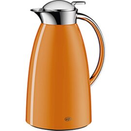 vacuum jug GUSTO 1 ltr metal mango coloured vacuum -  tempered glass screw cap product photo