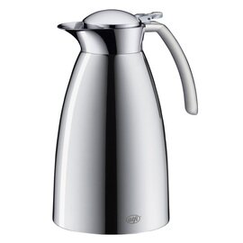Isolierkanne Gusto TT, GV 0,6 L, approx. 5 cups, stainless steel polished, alfiDur-vacuum-hard glass insert product photo