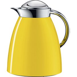 vacuum jug GUSTO TEA 1 ltr metal yellow vacuum -  tempered glass screw cap product photo