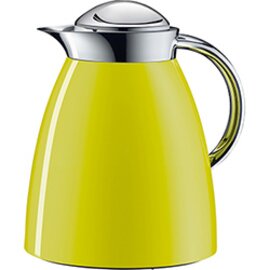 vacuum jug GUSTO TEA 1 ltr metal apple green vacuum -  tempered glass screw cap product photo