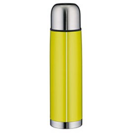 vacuum flask ISOTHERM ECO 0.75 l stainless steel green yellow screw cap product photo