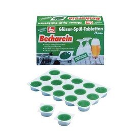 Becharein glass cleaning tabs 75 pieces 750 g product photo