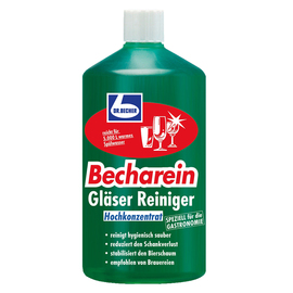 Becharein glassware detergant 1 litre bottle product photo