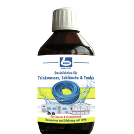 drinking water disinfectant | water tank disinfectant liquid | bottle of 250 ml product photo