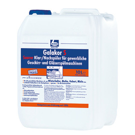 rinse aid | rinsing agent Galakor S liquid | 10 litres canister product photo