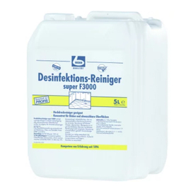 disinfectant cleaner super F3000 5 liters canister suitable for washable surfaces product photo
