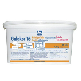 dishwasher detergent Galakor T6 tabs | 65 pieces product photo