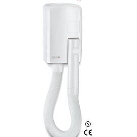 wall hair dryer HOTELLO white 1200 watts product photo