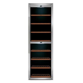 El Dorado 89 Quesera & Wine Fridge, Volumen: 89 l, Temperatura: 5-10 /  10-18 °C, 2 zonas de enfriamiento, Puerta de cristal, Pantalla LED, Panel de control táctil, Independiente 89 litros