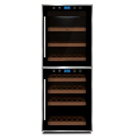wine temperer WineComfort Touch 38 2D 2 glass doors | compression technology product photo