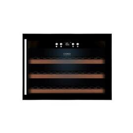 wine tempering cabinet WINE SAFE 18 EB glass door | compression technology product photo