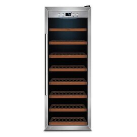 wine tempering cabinet WINE SAFE 43 glass door | compression technology product photo