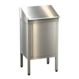 lectern stainless steel cupboard compartment  H 1200 mm product photo
