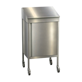 standing desk wheeled stainless steel material thickness 1.5 mm H 1200 mm product photo