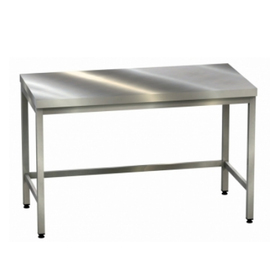 Bakery table | matt finish surface | strutted on three sides L 2000 mm W 800 mm H 900 mm product photo