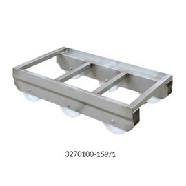 trolley | plastic castors reinforced 410 mm x 655 mm product photo