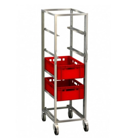 Euronorm transport trolley 6 floors | 465 mm x 610 mm H 1630 mm product photo