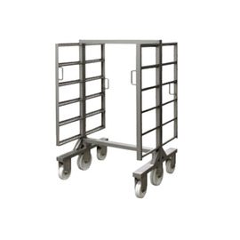 Smoking car stainless steel H-Form 912 mm x 800 mm H 1417 mm product photo