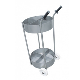 Smoke spit wagon stainless steel 800 mm x 450 mm H 1100 mm product photo