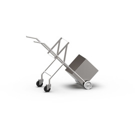 Smoke spit wagon stainless steel 1290 mm x 594 mm H 1000 mm product photo