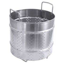 pasta pot insert|rice pot insert 25 ltr stainless steel round  Ø 345 mm  H 310 mm product photo