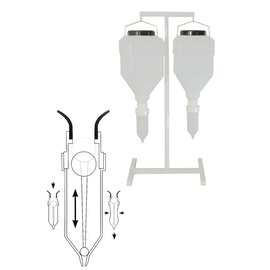 dispensing system Udder Sauce Dispenser transparent white 5.5 ltr  L 170 mm  H 330 mm product photo  S