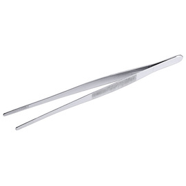 cooking tweezers stainless steel knurled  L 200 mm product photo