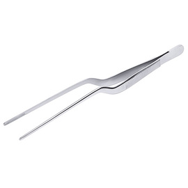 garnishing tweezers stainless steel  L 160 mm product photo