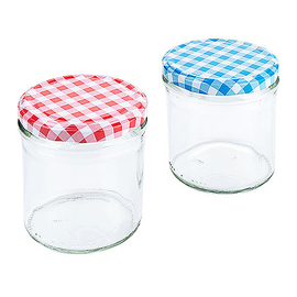 jam bar: 2 x 350 ml incl. 6 jars | 6 lids product photo  S