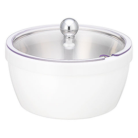 cooling bowl: 1.5 ltr: white with lid product photo