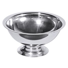 sundae dish 150 ml stainless steel round Ø 95 mm H 55 mm product photo  L