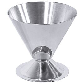 sundae dish 150 ml stainless steel 18/0 round Ø 95 mm H 90 mm product photo  L