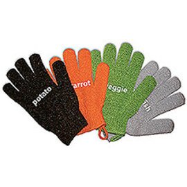 vegetable cleaning gloves Potato universal black product photo