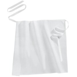 bistro apron|waist apron cotton white  L 900 mm  H 500 mm product photo
